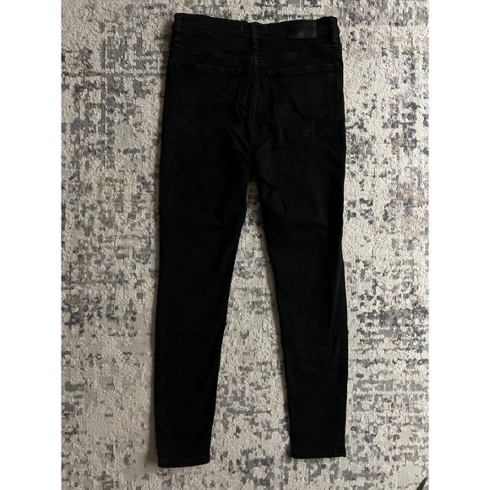 Madewell Roadtripper High Rise Skinny Jeans Black Size 27 - Picture 6 of 7